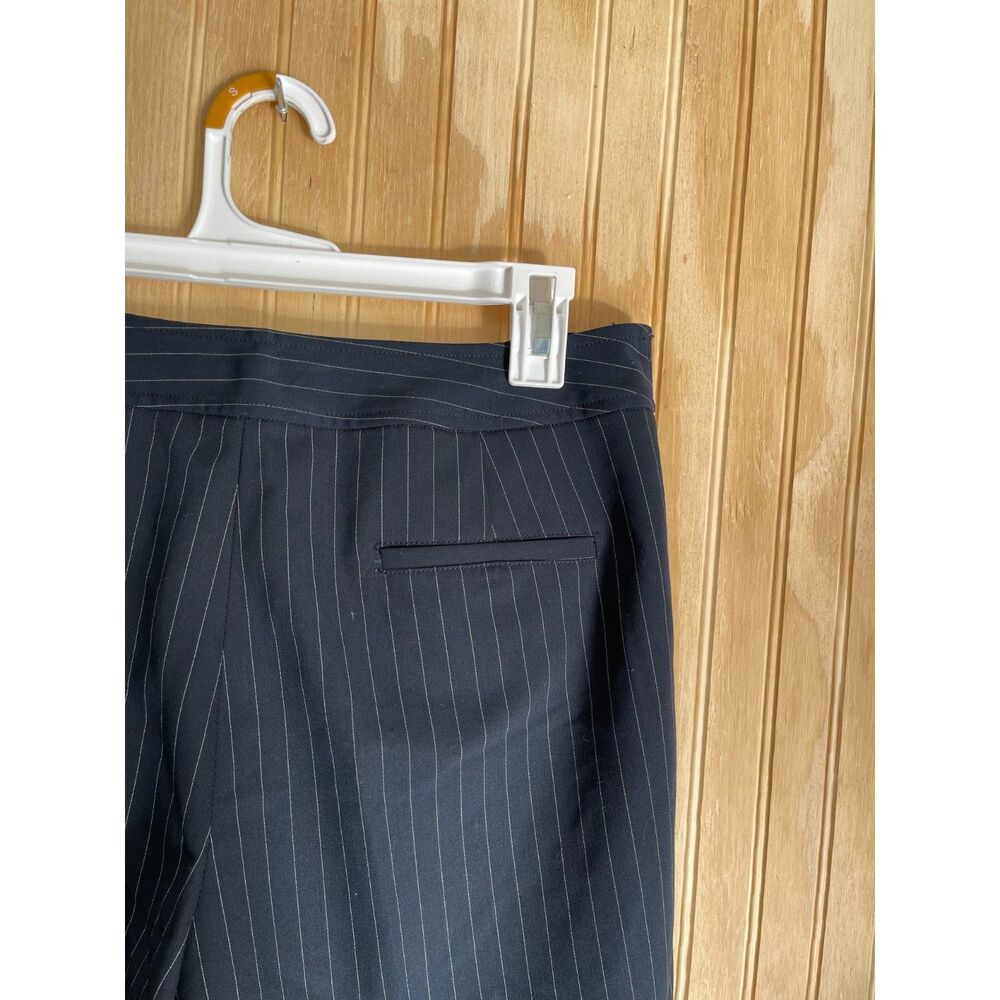 Rafaella capri pants trouser pinstripes preppy career wear office syren women 6 - Picture 3 of 5